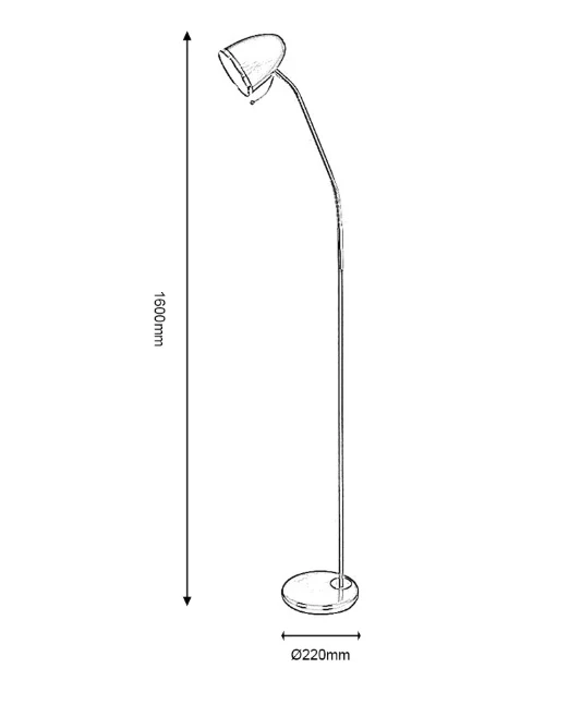 Madison Floor Lamp - Various Finishes - Image 4
