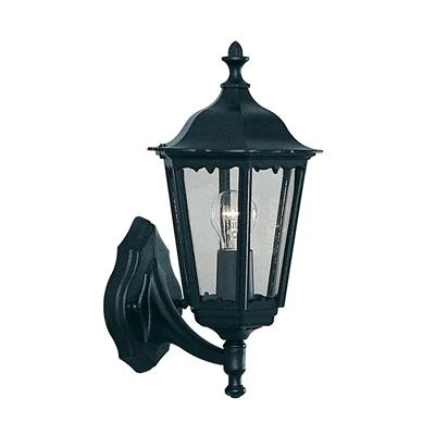 ALEX OUTDOOR UP/DOWN WALL LIGHT - BLACK METAL & GLASS - Image 5