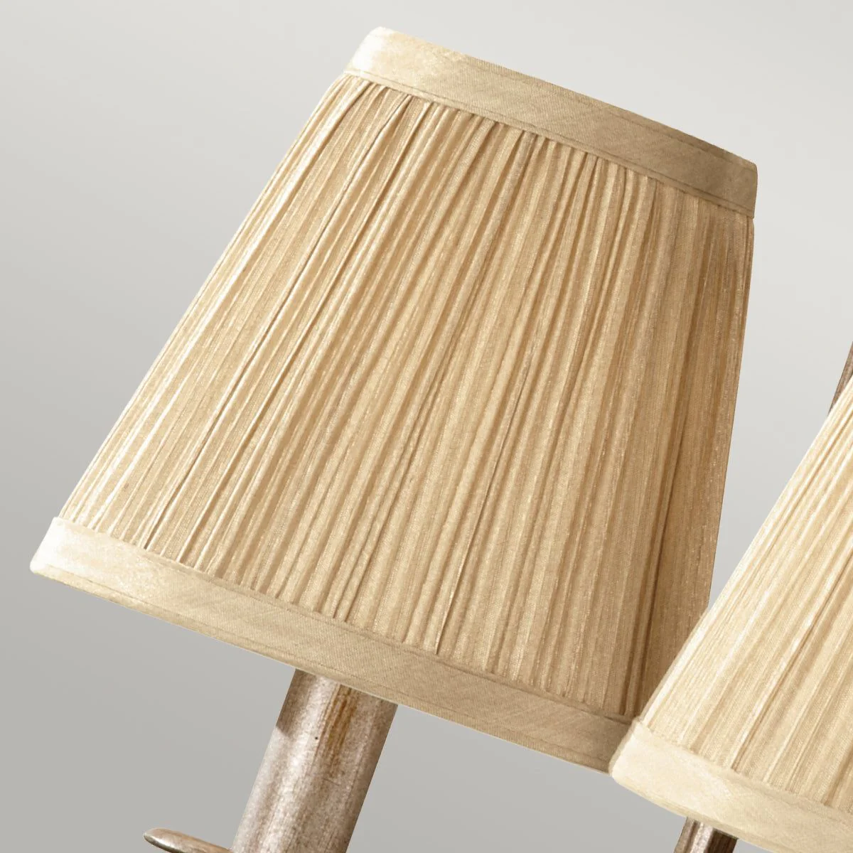 Abbey 3/5L Hanging Shade Ceiling Light - Silver Sand Finish - Image 2