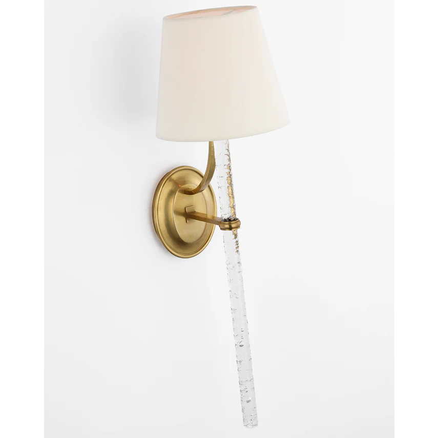 Abigail Wall Sconce- Polished Nickel/ Soft Brass - Image 6