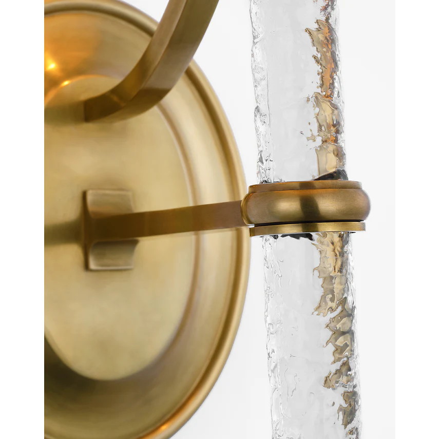 Abigail Wall Sconce- Polished Nickel/ Soft Brass - Image 7