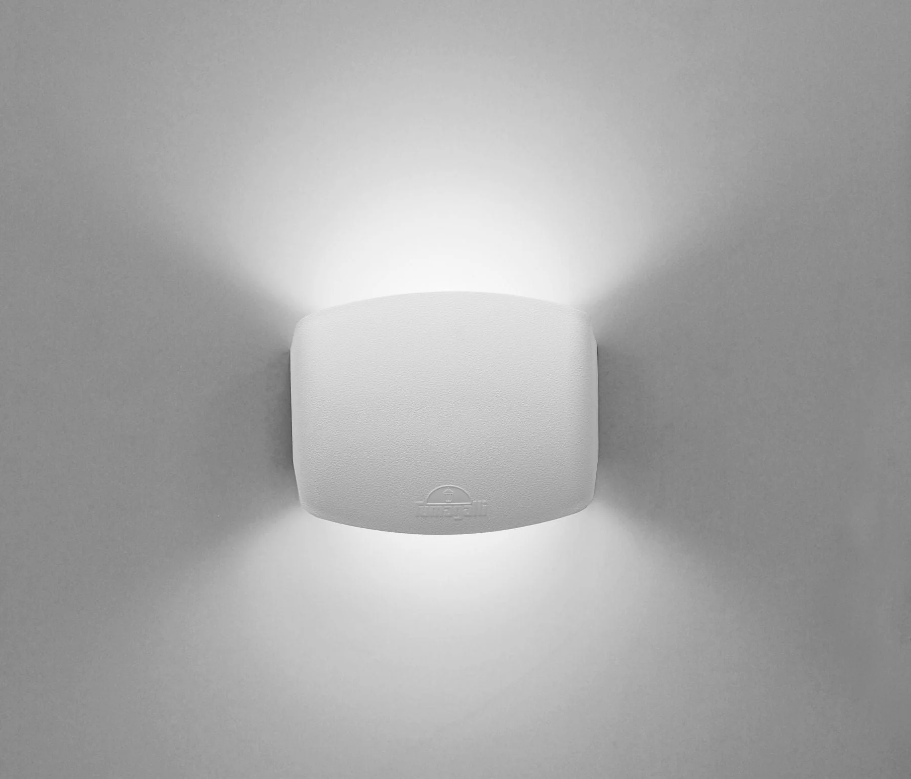 Abram 150/190/270mm Outdoor Up/Down Wall Light - Black/Grey Finish - Image 6