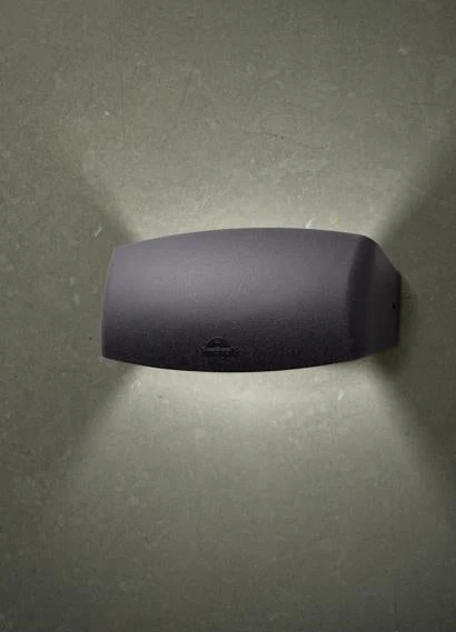 Abram 190/270mm Outdoor Up/Down Wall Light Black- Promotional Offer - Image 3