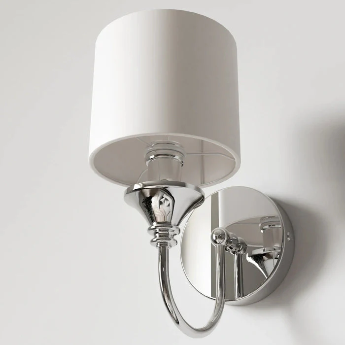 Abu Dhabi 2 Wall Light - Silver/Brass - Image 11