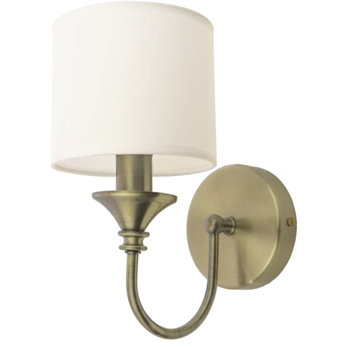 Abu Dhabi 2 Wall Light - Silver/Brass - Image 3