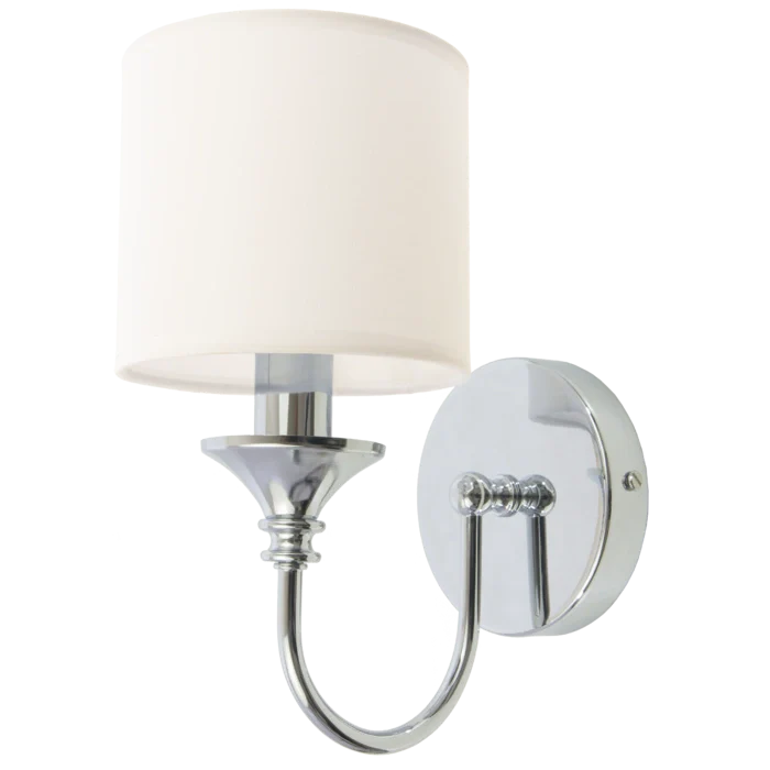 Abu Dhabi 2 Wall Light - Silver/Brass - Image 4