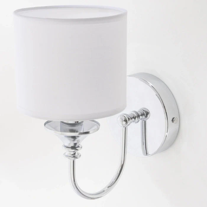 Abu Dhabi 2 Wall Light - Silver/Brass - Image 9