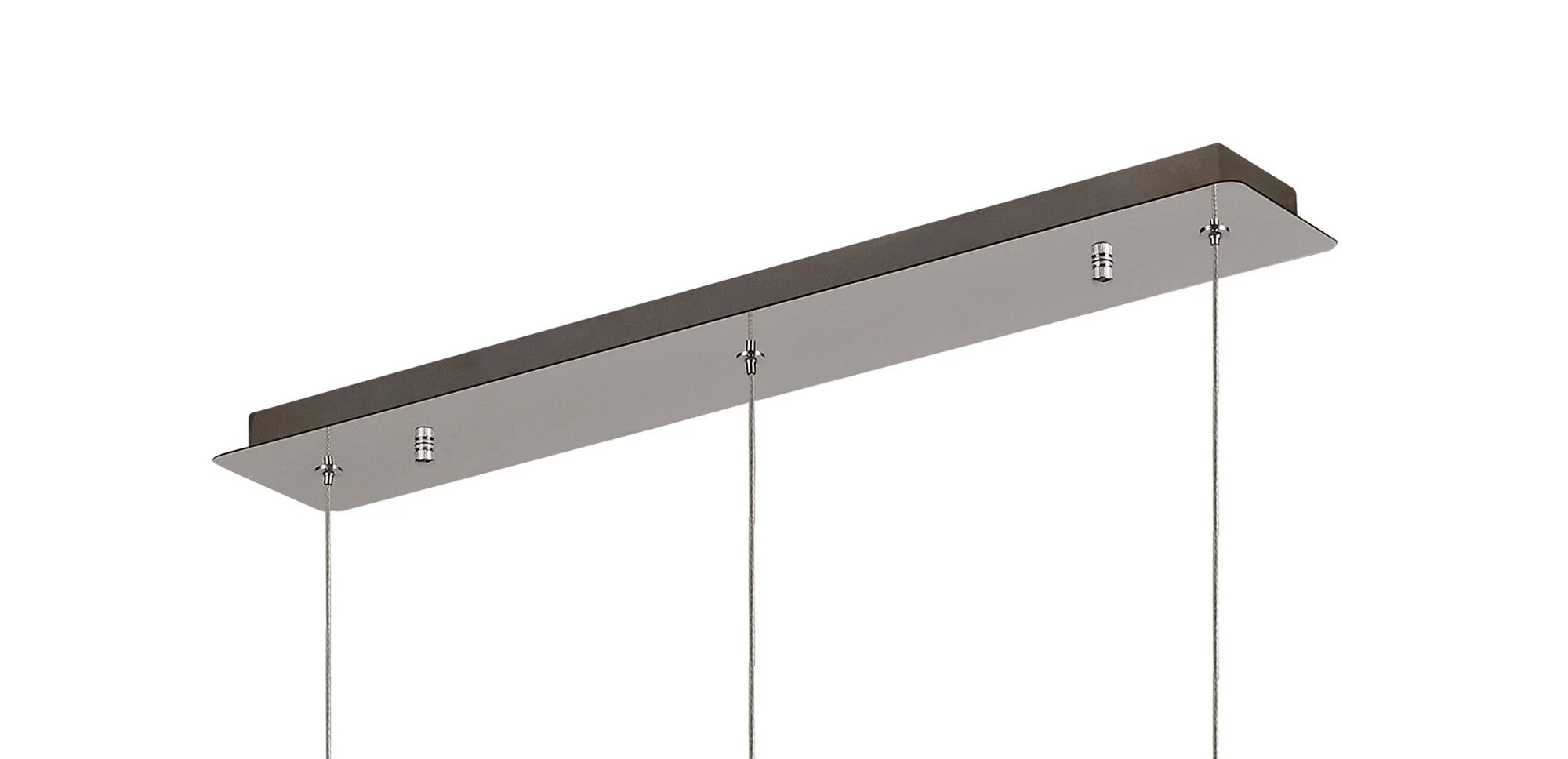 Accent Linear Pendant Bar, 3 x GU10, Polished Chrome - Image 2