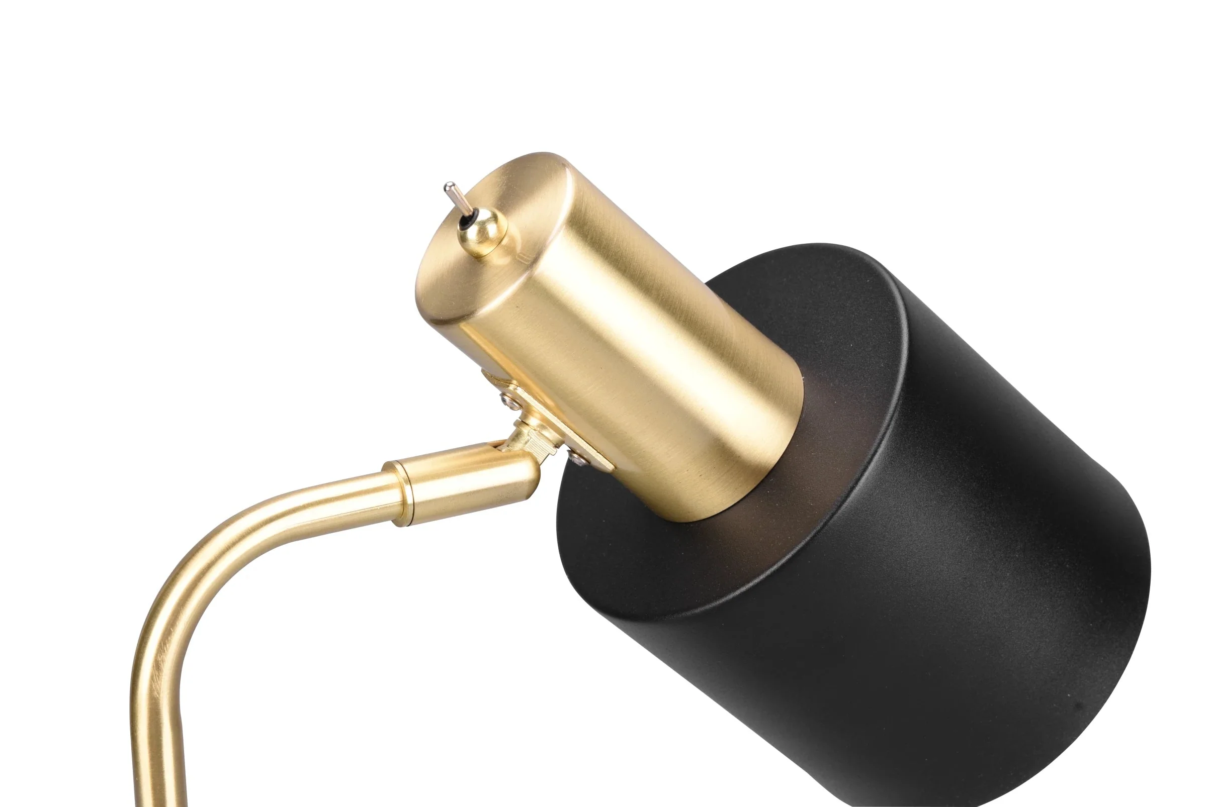 Adam Task/Reading Floor Lamp- Black & Gold - Image 3