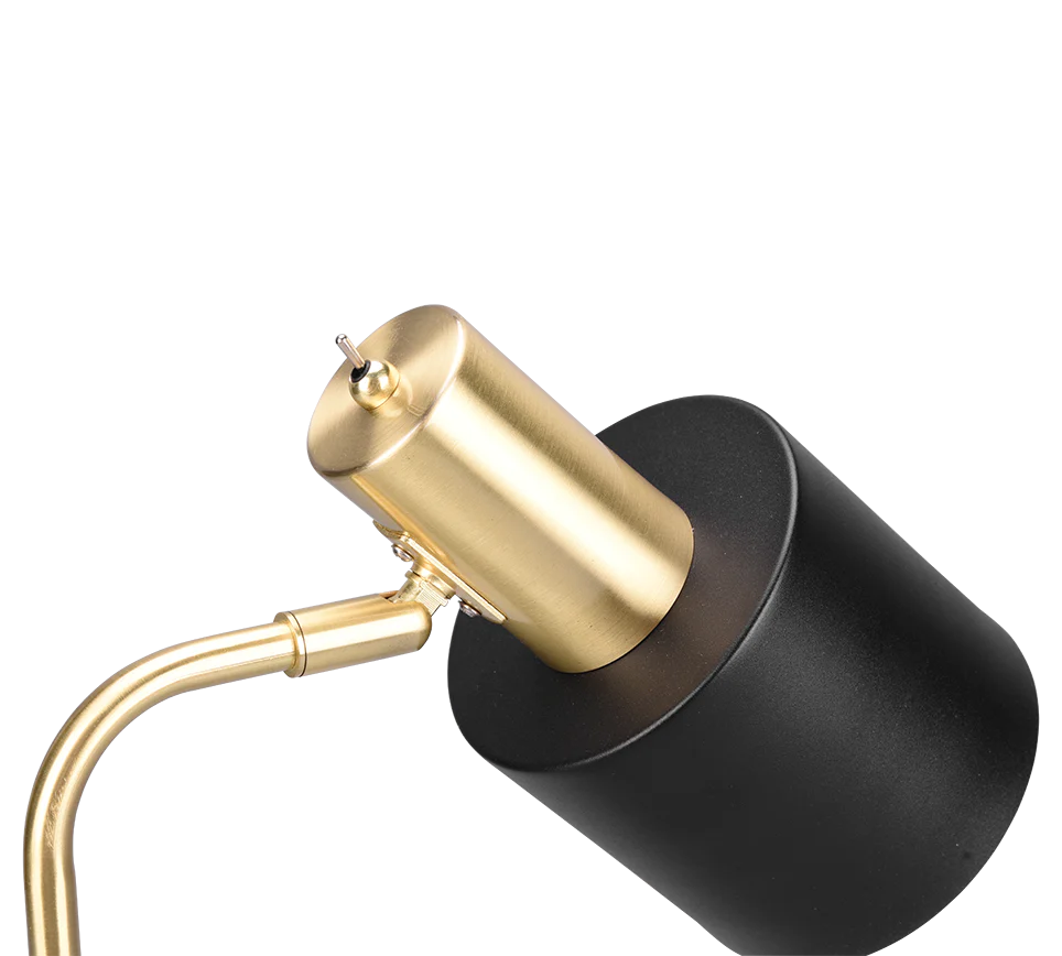 Adam Task/Reading Lamp - Black & Gold - Image 2