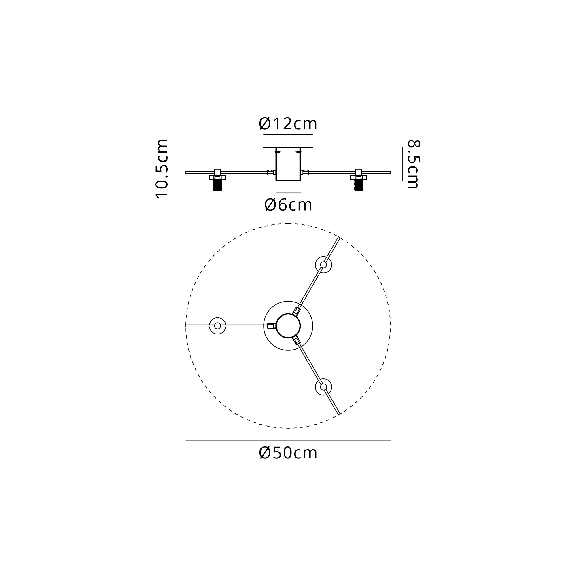 Addie 3/5Lt Semi-Flush Ceiling - Various Finishes - Image 28