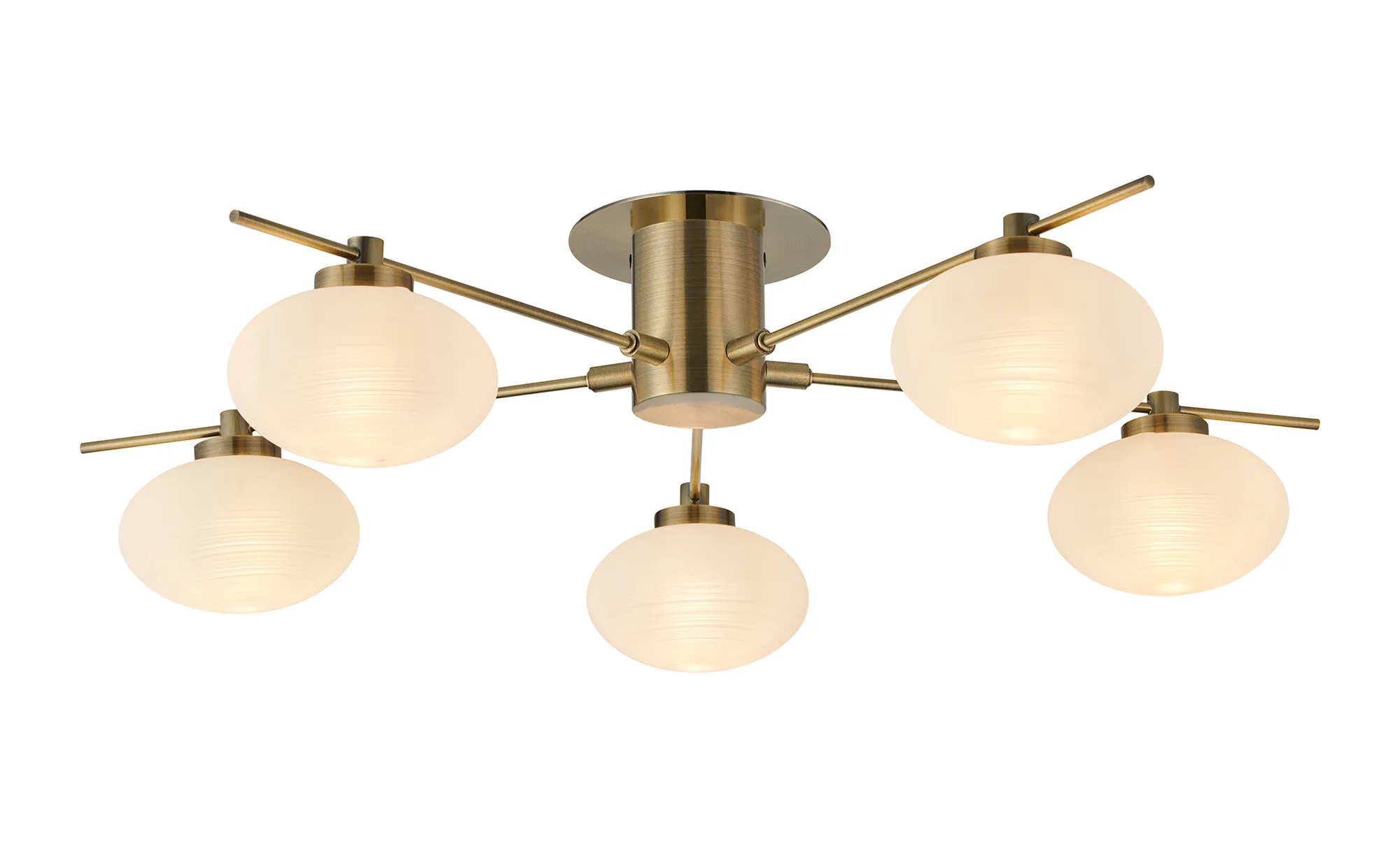Addie 3/5Lt Semi-Flush Ceiling - Various Finishes - Image 4