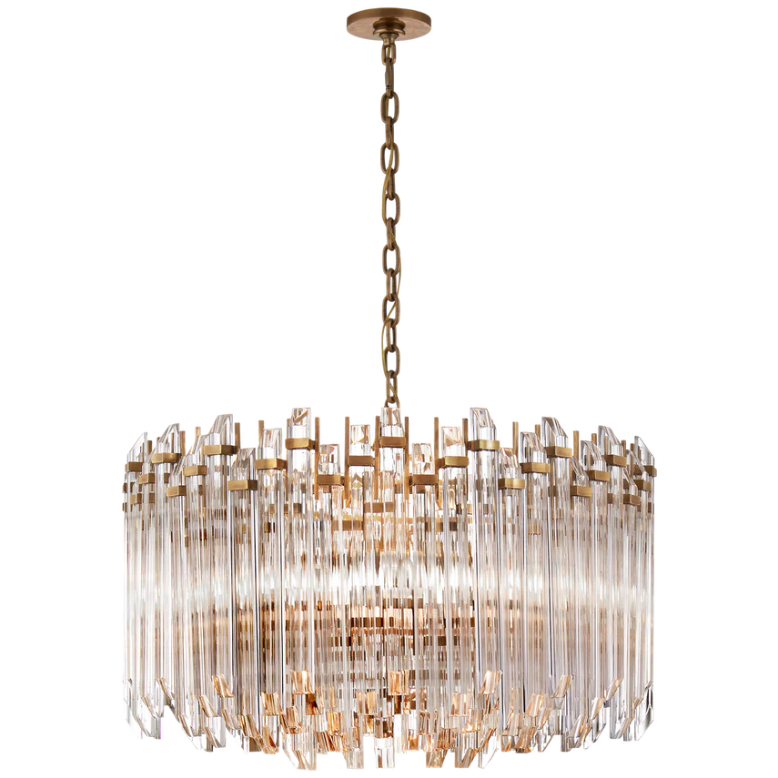 Adele Large Wide Drum Chandelier - Image 2