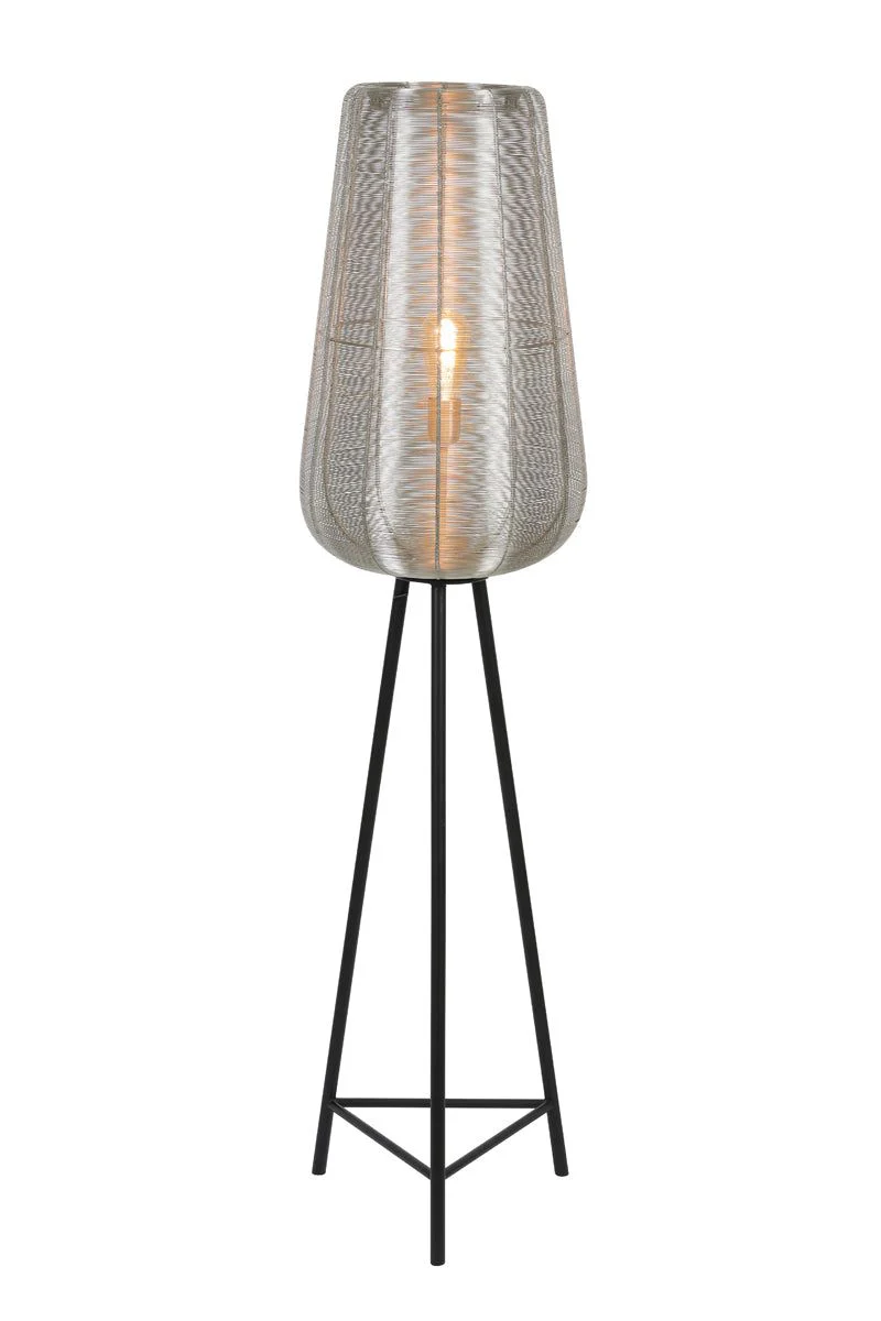 Adeta Medium/Large Floor Lamp Tripod - Matt Black/Nickel/Gold & Matt Black Finish - Image 12