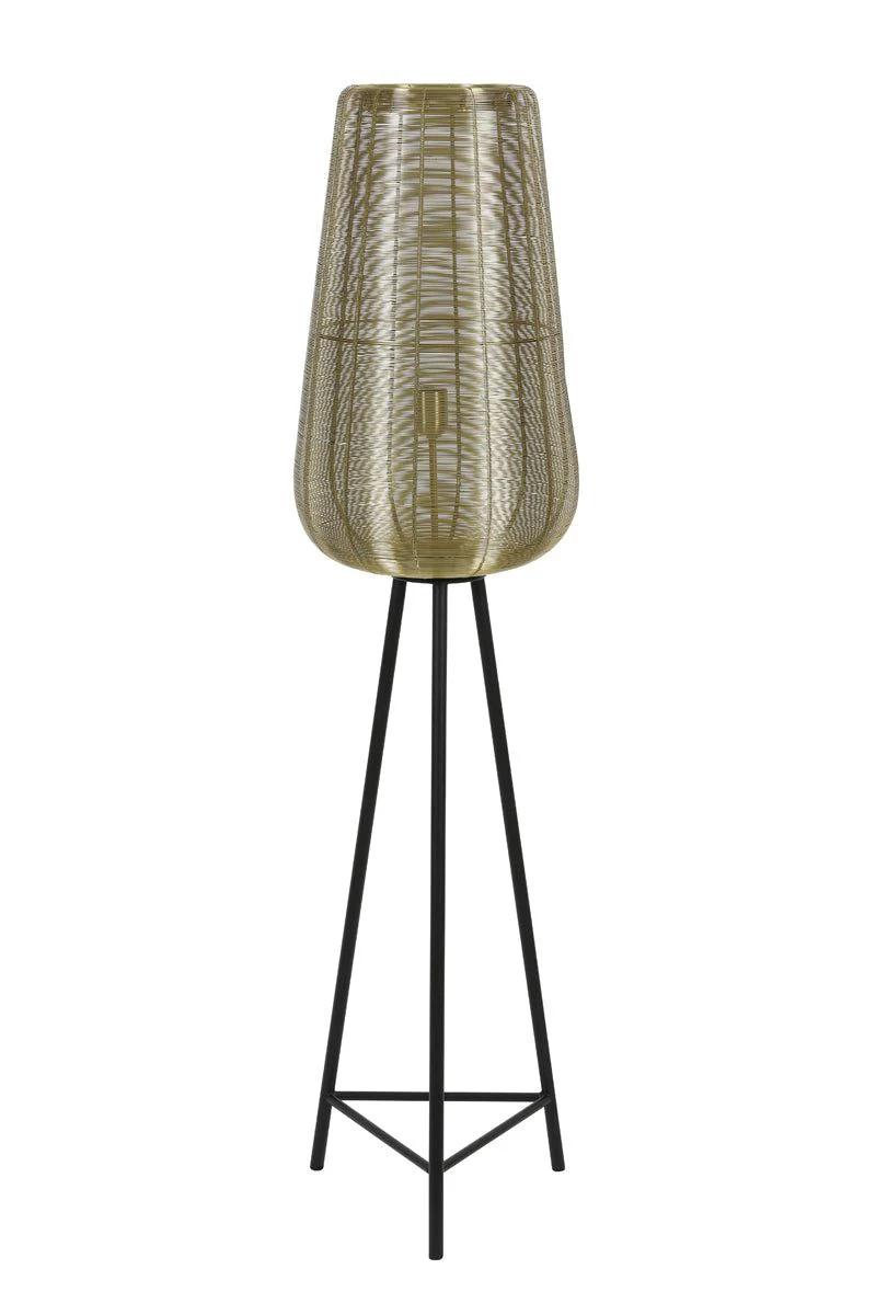 Adeta Medium/Large Floor Lamp Tripod - Matt Black/Nickel/Gold & Matt Black Finish - Image 22