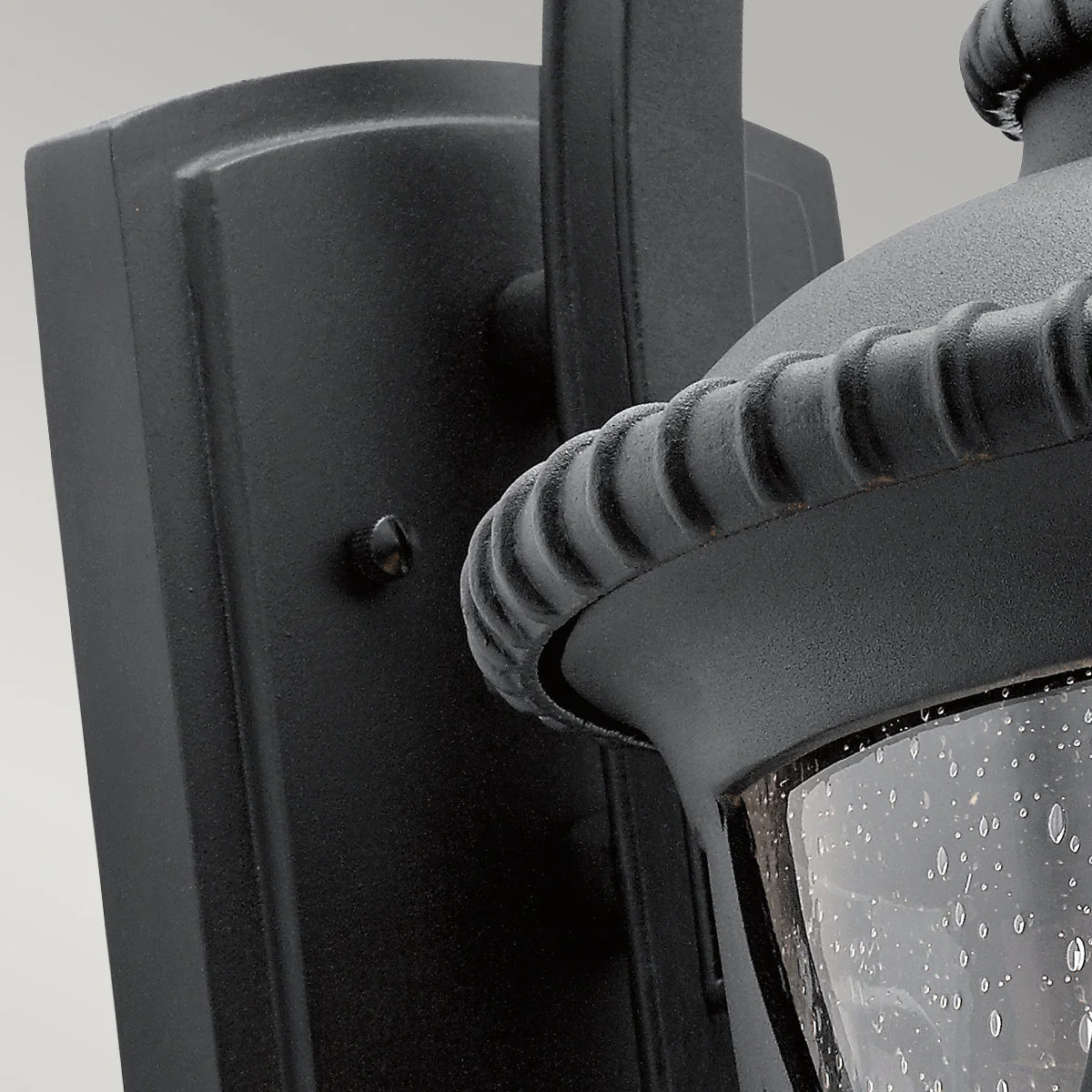 Admirals Cove Small/Medium/Large Wall Lantern - Textured Black Finish - Image 12
