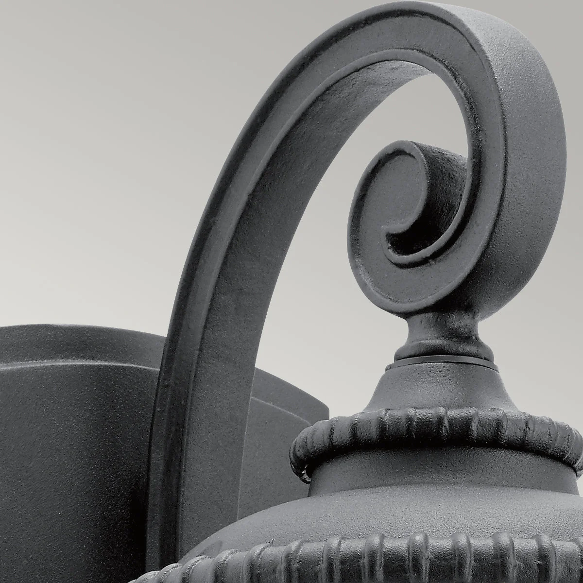 Admirals Cove Small/Medium/Large Wall Lantern - Textured Black Finish - Image 2