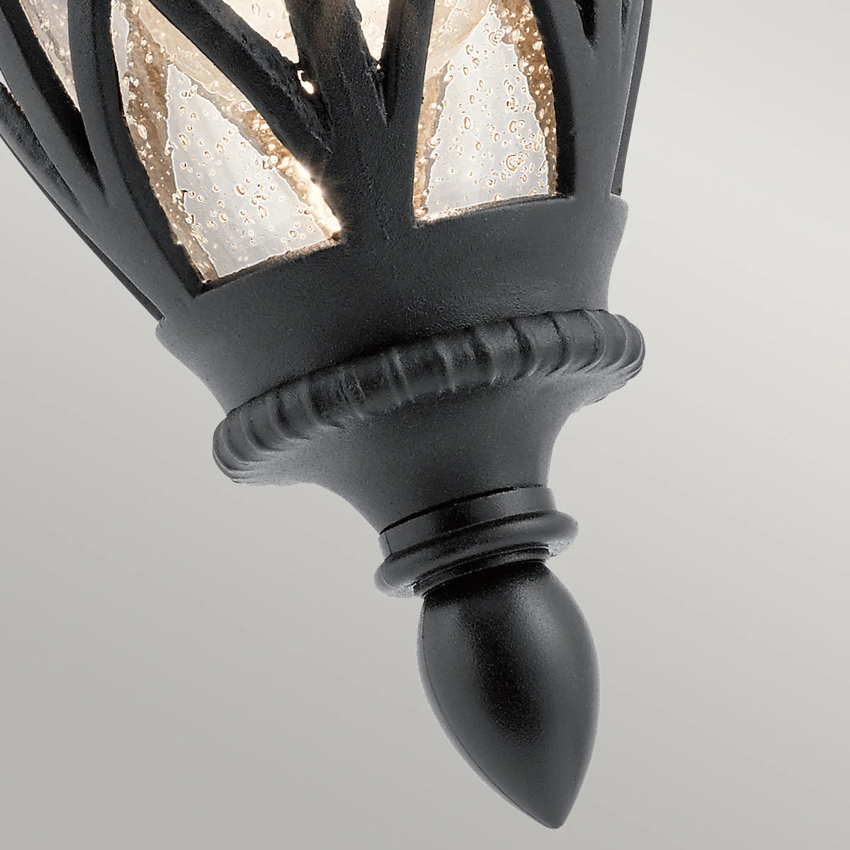 Admirals Cove Small/Medium/Large Wall Lantern - Textured Black Finish - Image 3