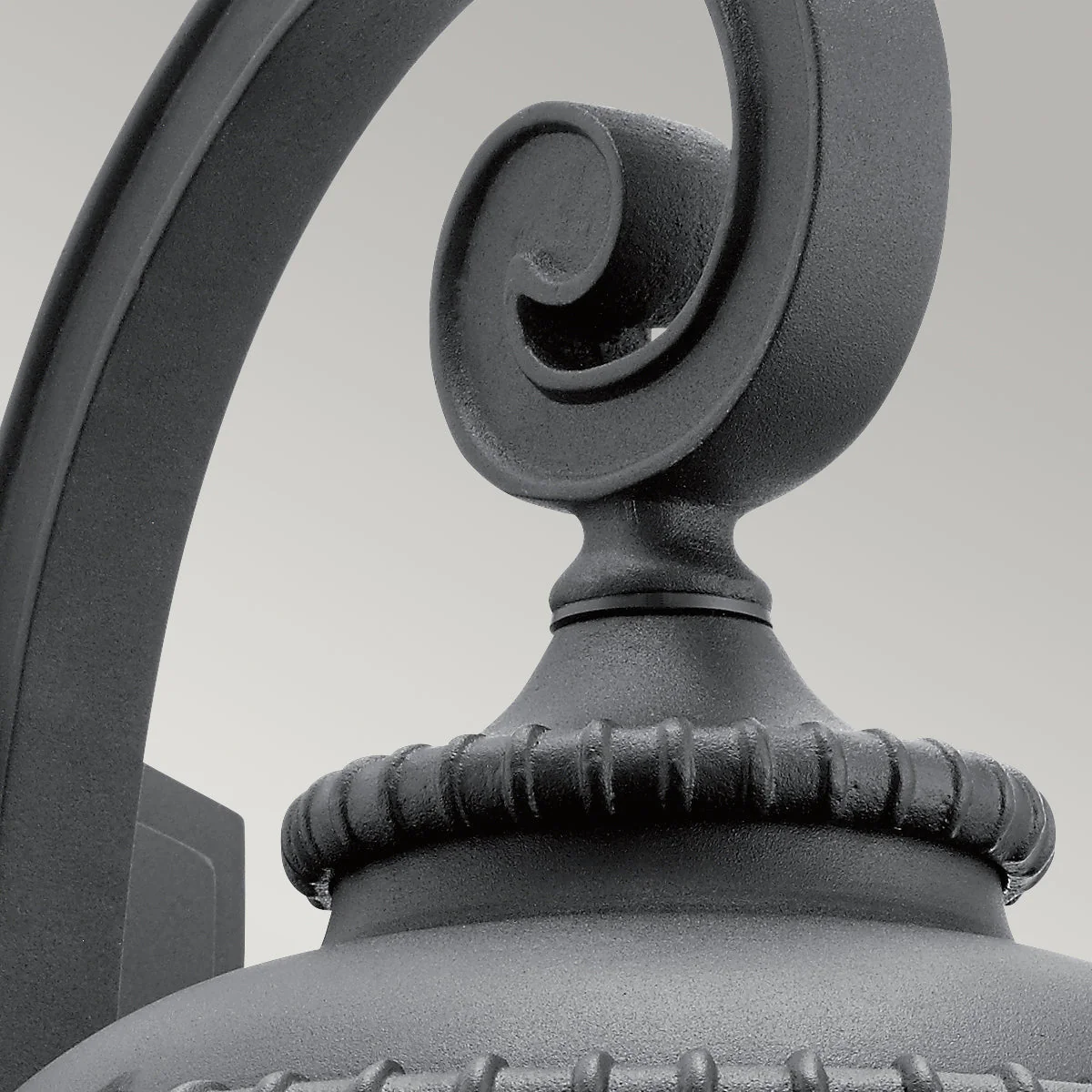 Admirals Cove Small/Medium/Large Wall Lantern - Textured Black Finish - Image 7