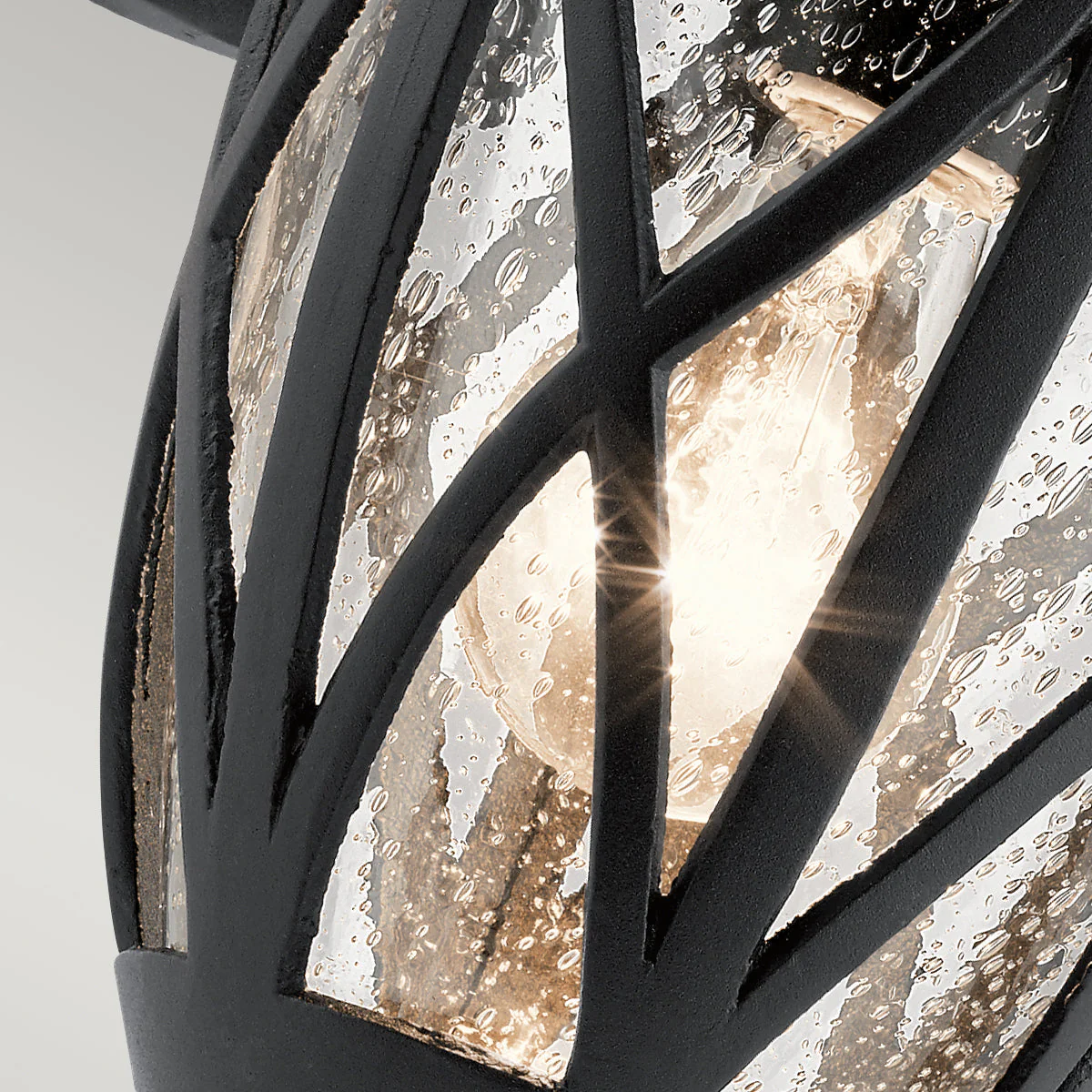 Admirals Cove Small/Medium/Large Wall Lantern - Textured Black Finish - Image 8