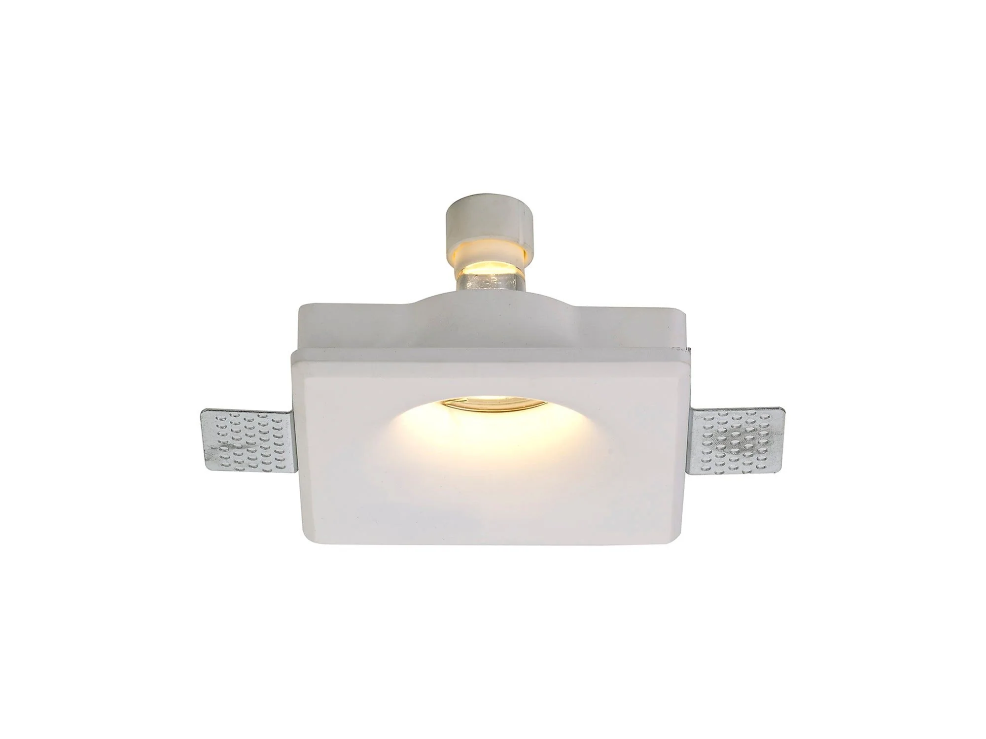Adnonis Square Deep/Stepped Recessed Spotlight, White Paintable Gypsum - Image 2