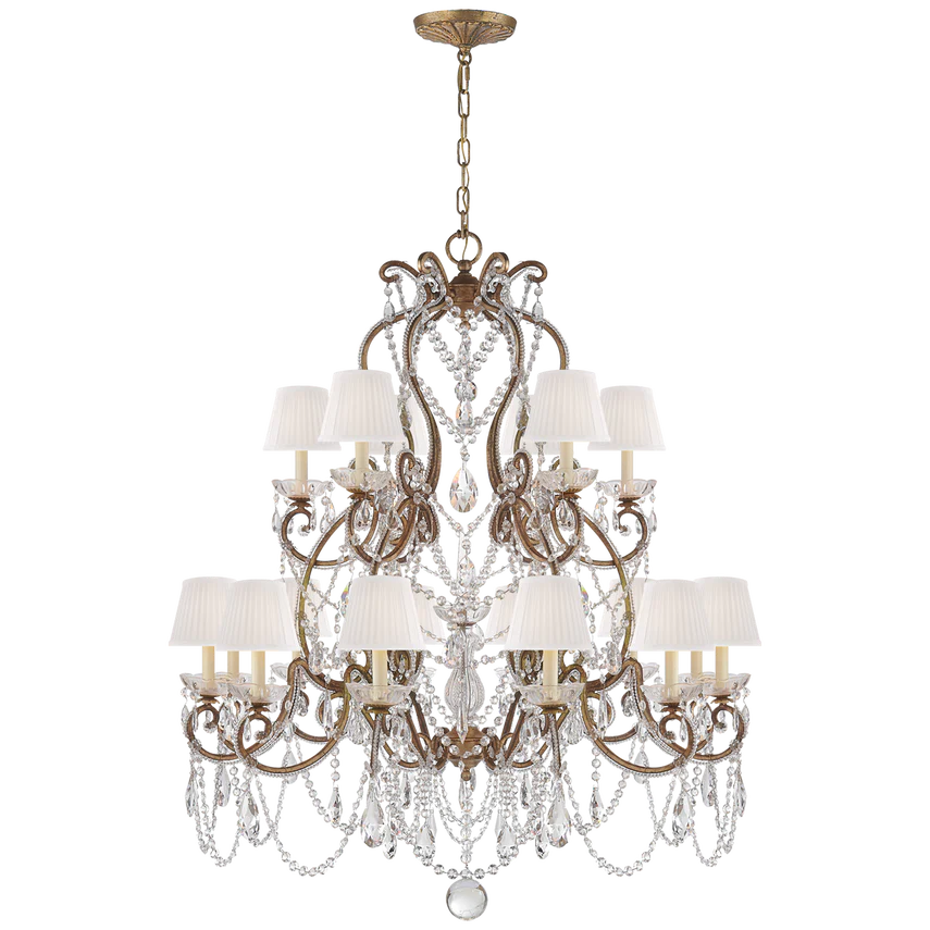 Adrianna 18 Light Crystal Chandelier - Image 2