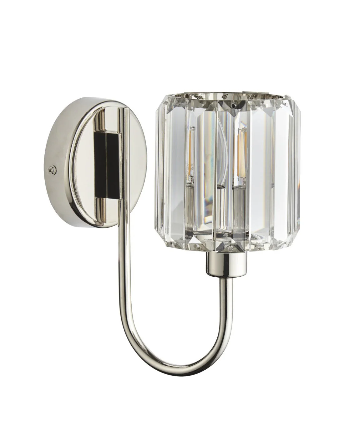 Advent Wall Light - Antique Brass/Bright Nickel - Image 10