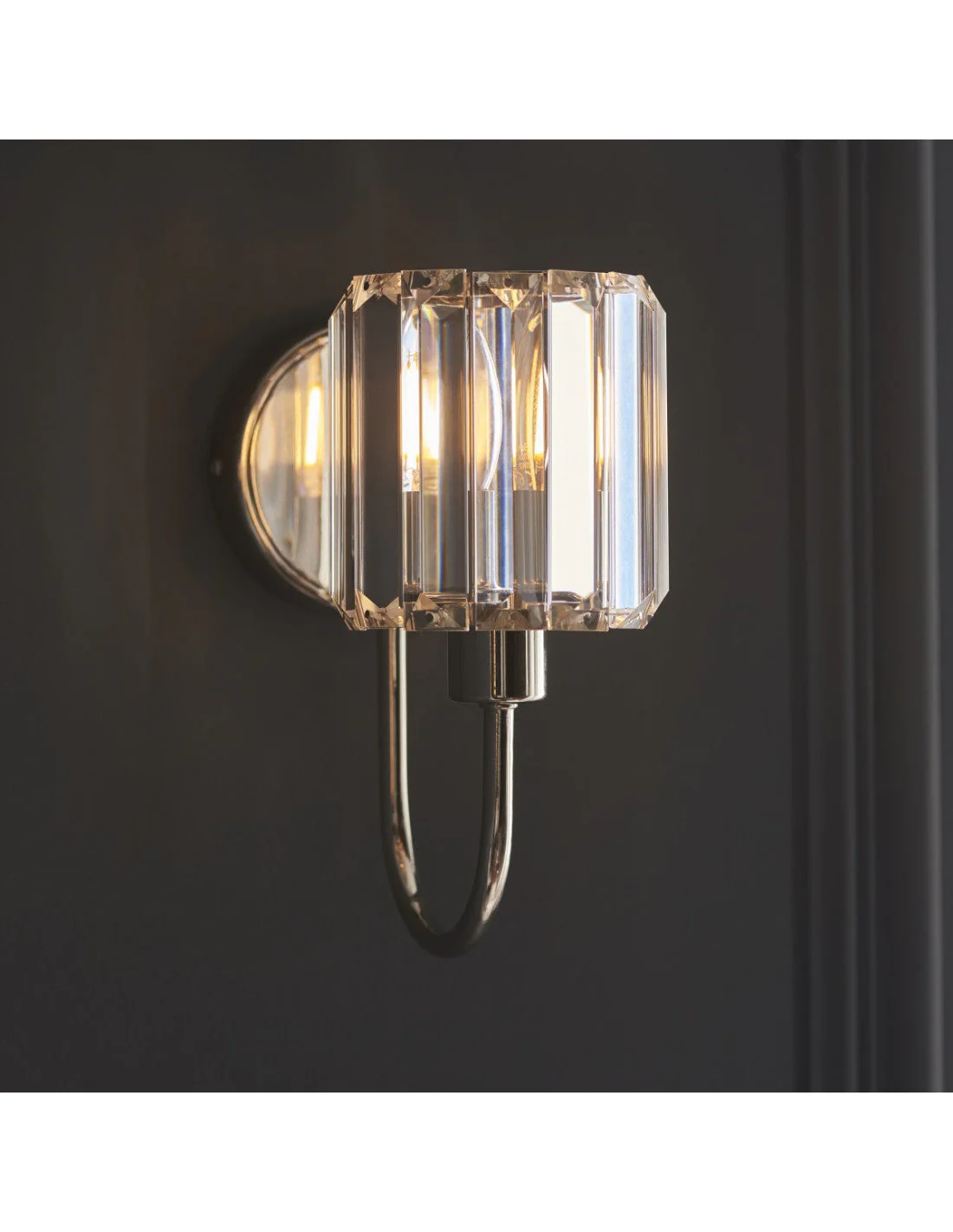 Advent Wall Light - Antique Brass/Bright Nickel - Image 11