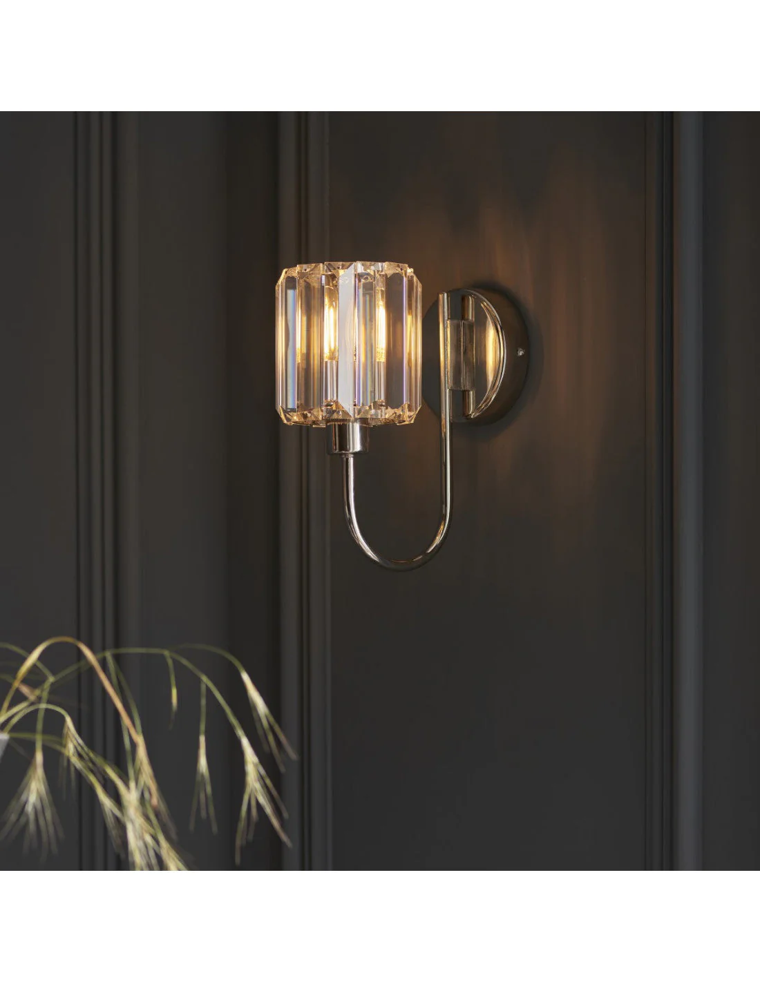 Advent Wall Light - Antique Brass/Bright Nickel - Image 14