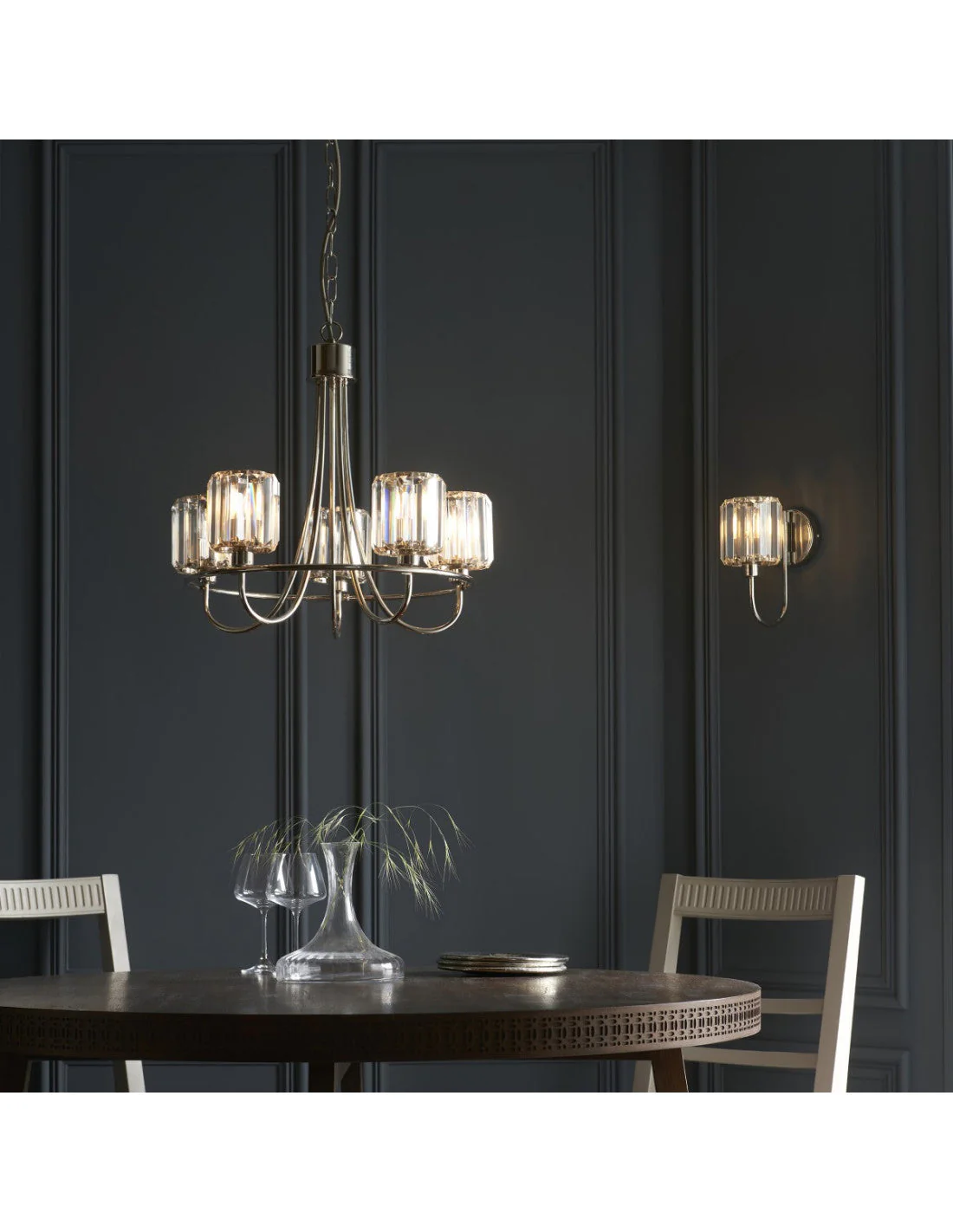 Advent Wall Light - Antique Brass/Bright Nickel - Image 16