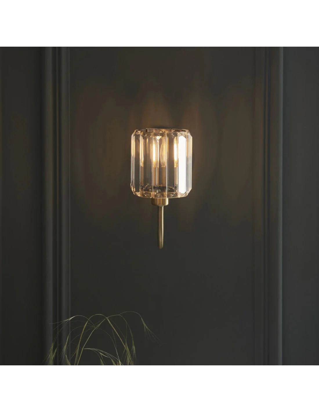 Advent Wall Light - Antique Brass/Bright Nickel - Image 4
