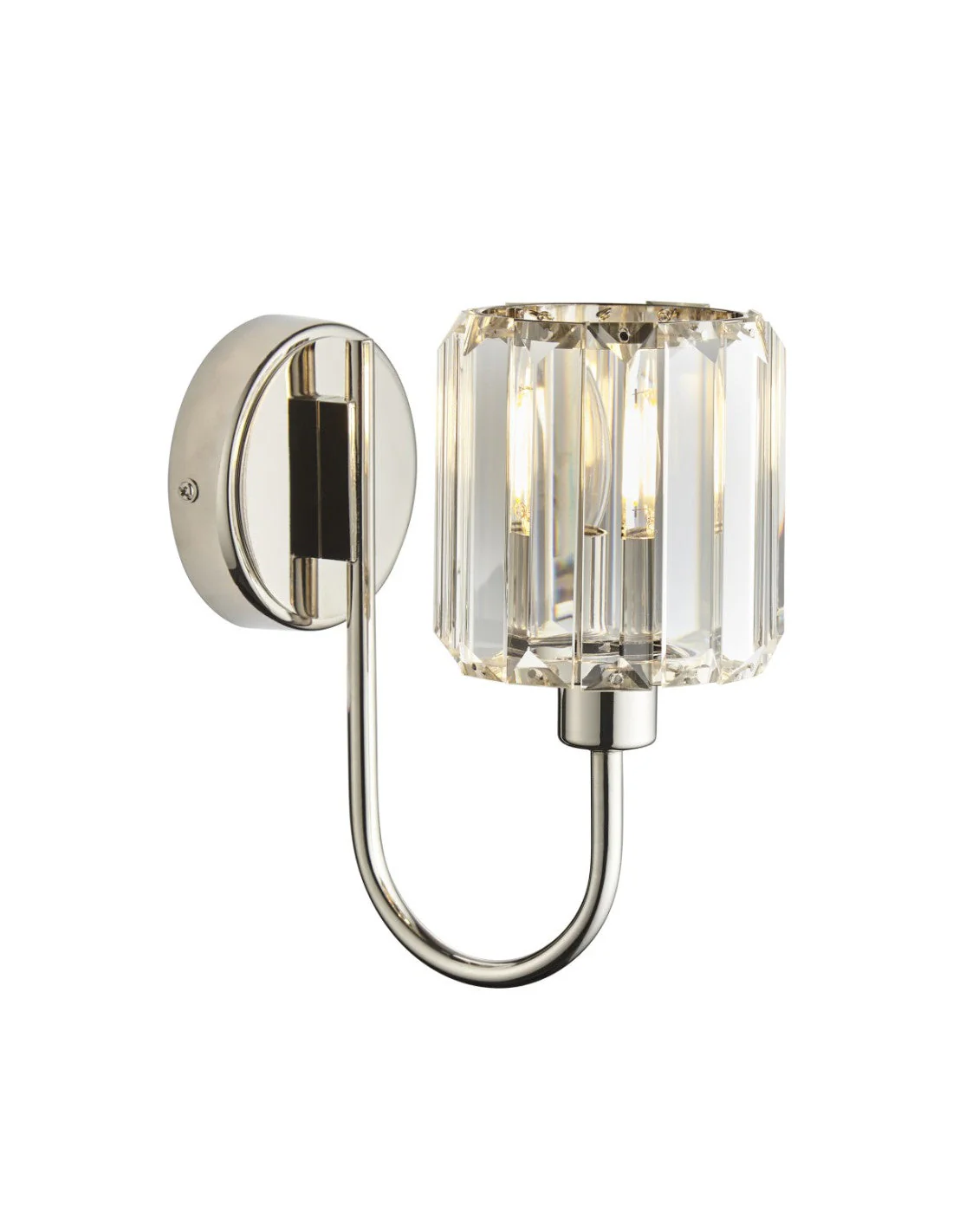 Advent Wall Light - Antique Brass/Bright Nickel - Image 9