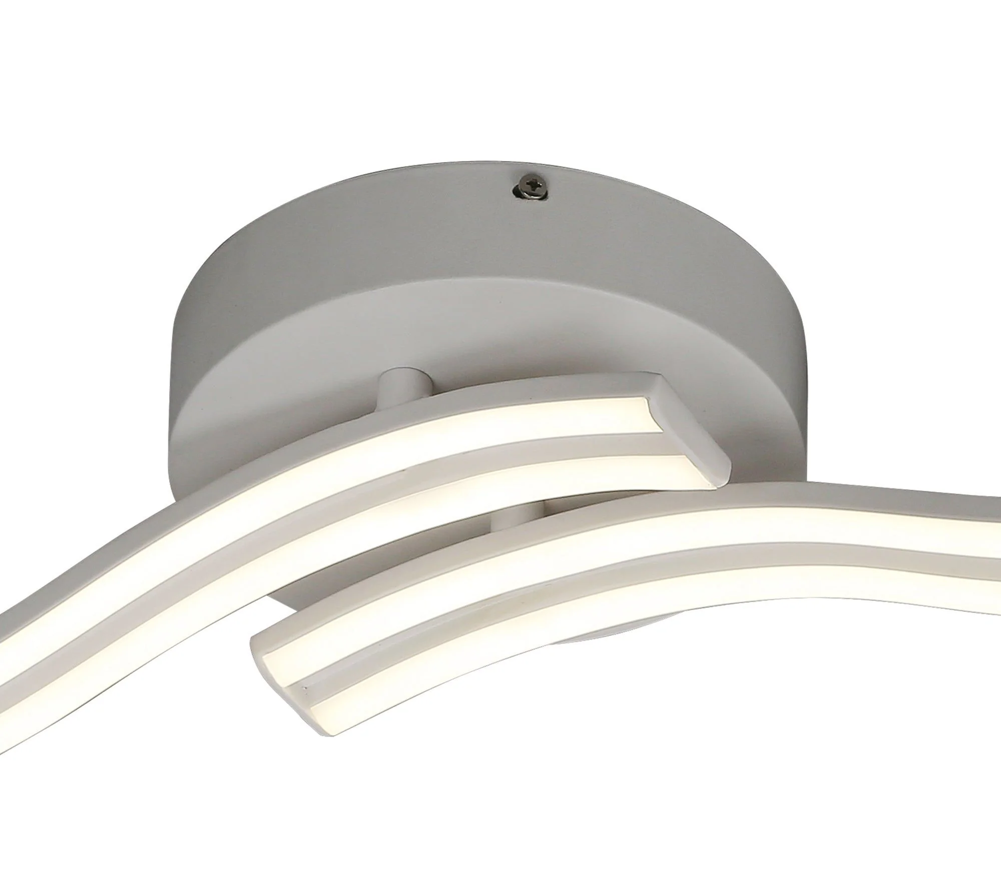 Aesthet 2/3/5/6Lt LED Ceiling Light - White - Image 2
