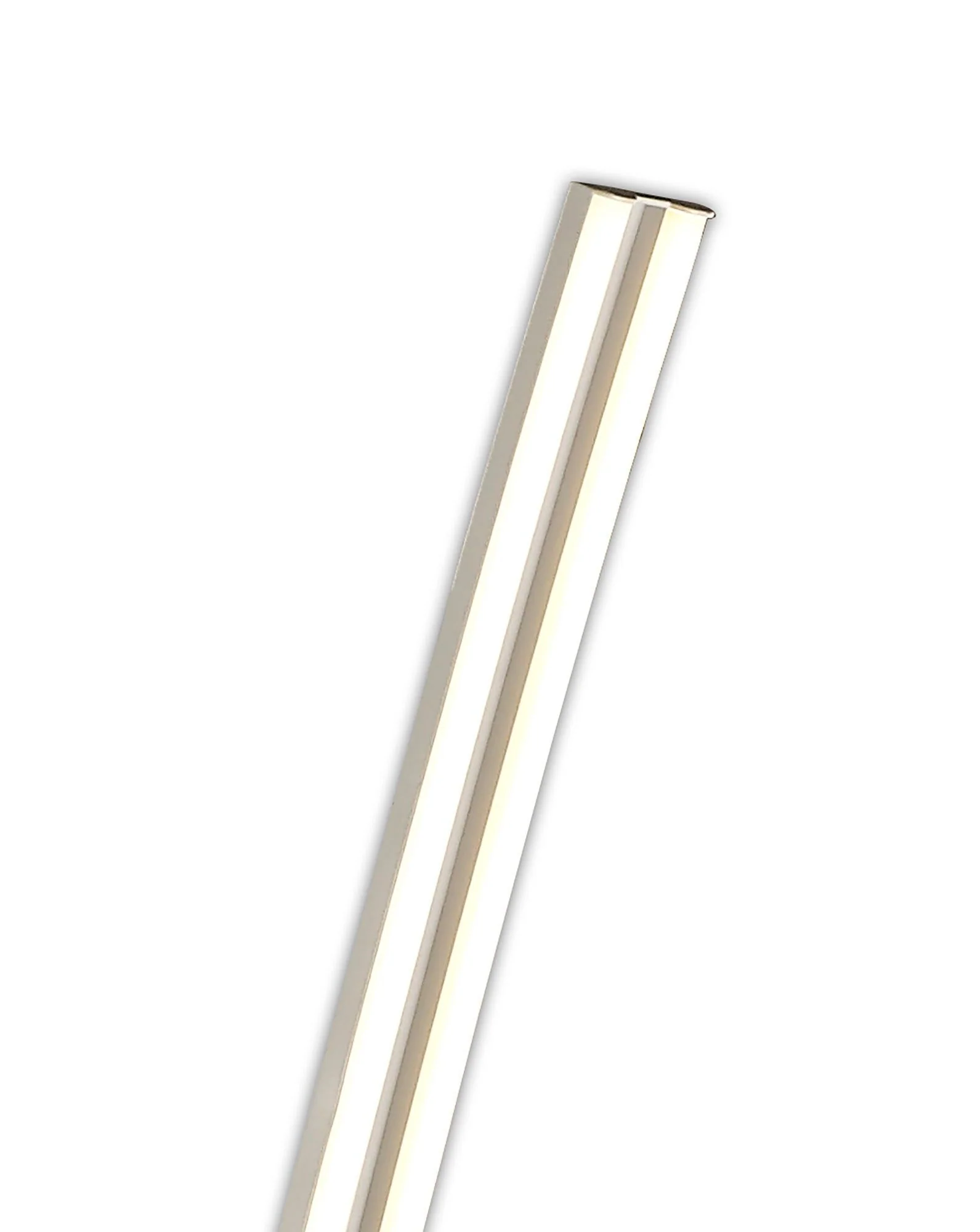 Aesthet 2Lt LED Floor Lamp - White/Gold - Image 4