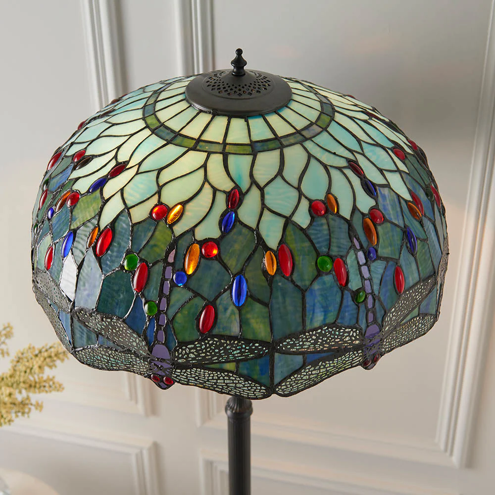Aether Flame Floor Lamp In Various Finishes E27 - Image 13