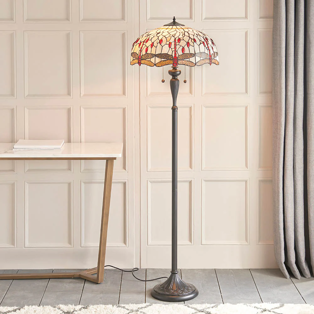 Aether Flame Floor Lamp In Various Finishes E27 - Image 21