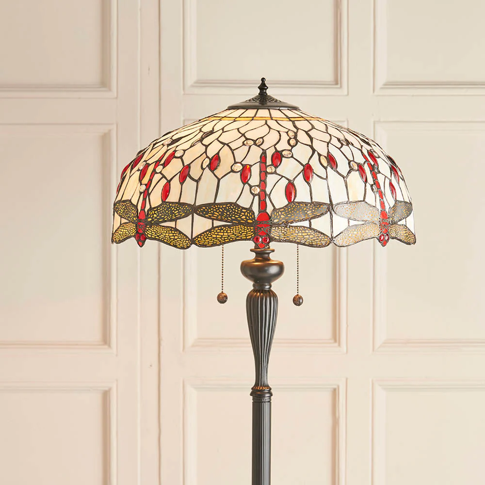Aether Flame Floor Lamp In Various Finishes E27 - Image 22