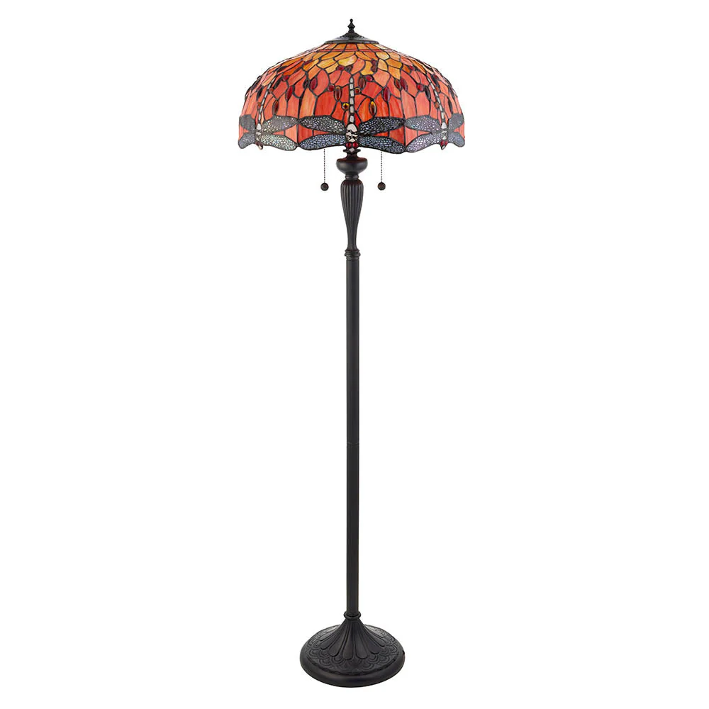 Aether Flame Floor Lamp In Various Finishes E27 - Image 8