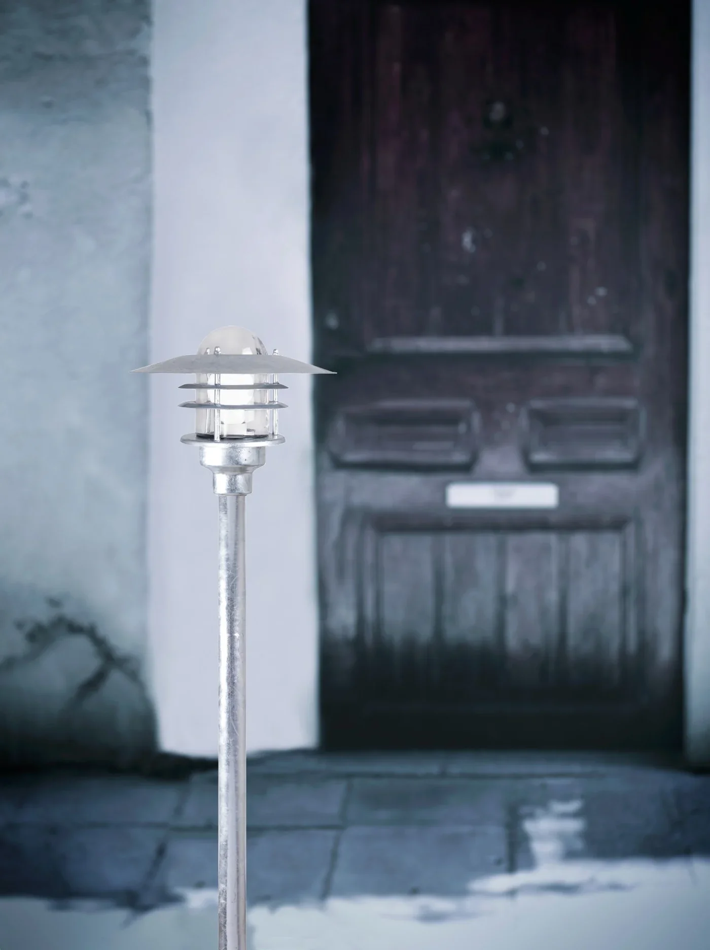 Agger Garden light  Bollard- Galvanized - Image 3