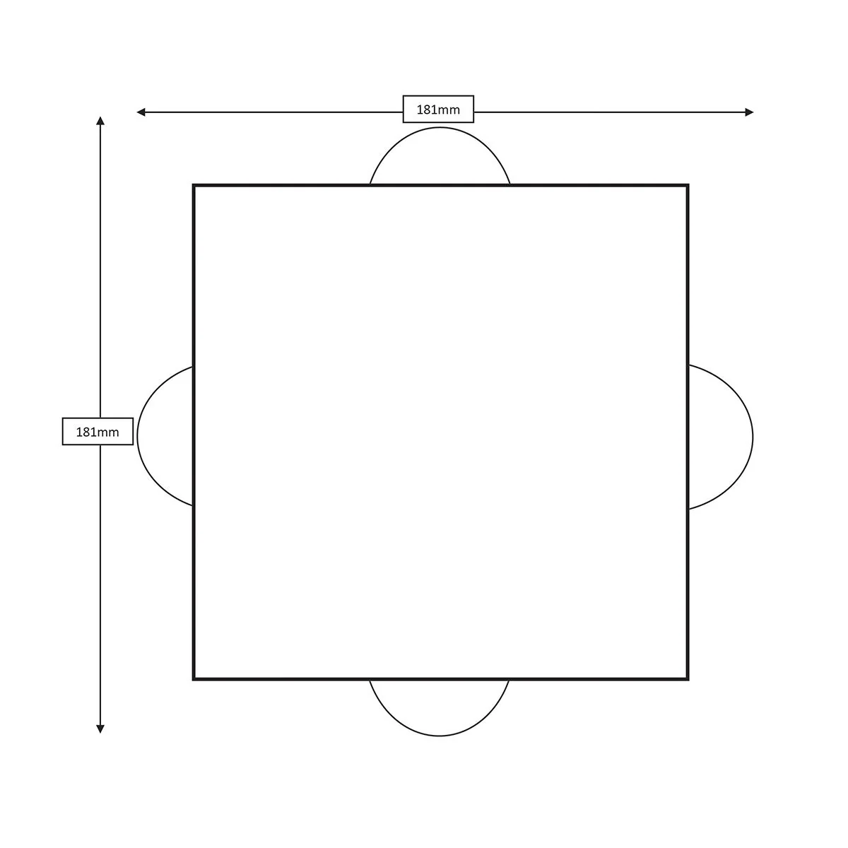 Agner 2/4Lt Up/Down Wall Light - Graphite Integrated LED IP54 - Image 7