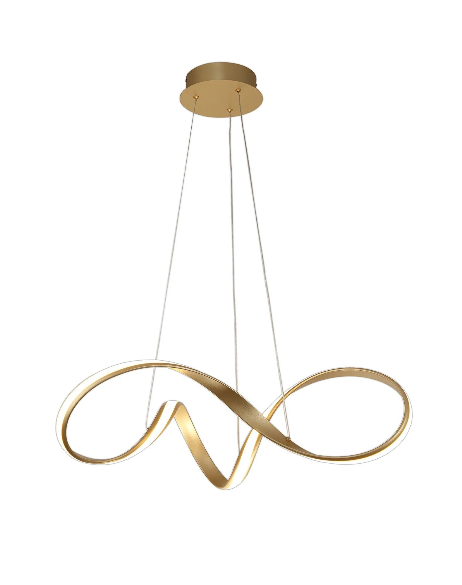 Agora Small/Medium/Large Pendant, Sand Gold - Image 2
