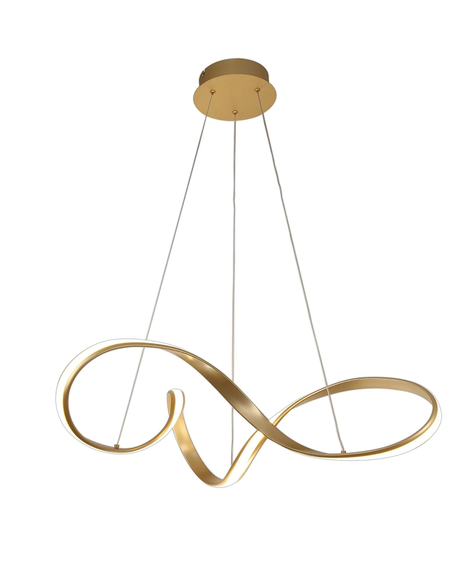 Agora Small/Medium/Large Pendant, Sand Gold - Image 3
