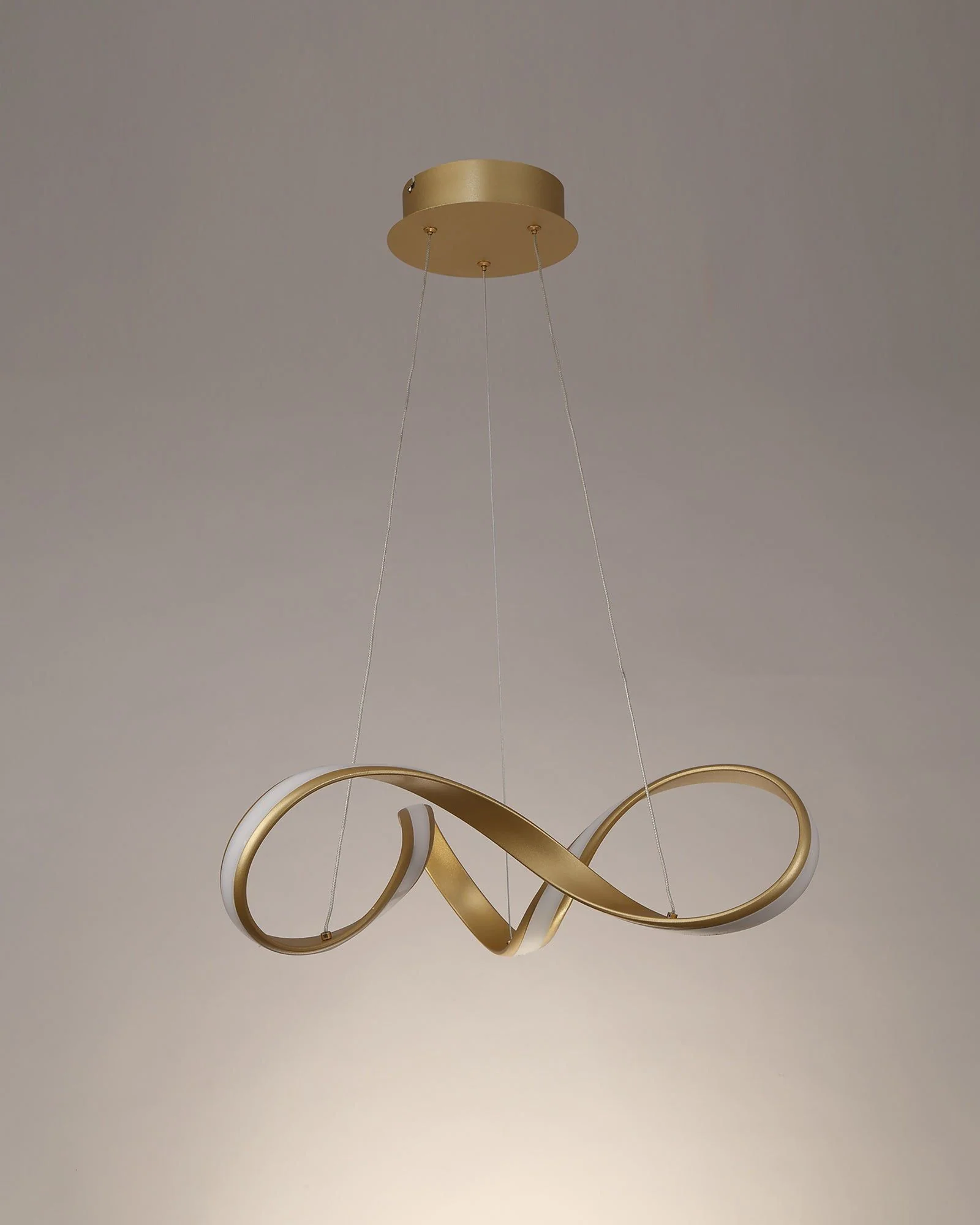 Agora Small/Medium/Large Pendant, Sand Gold - Image 4