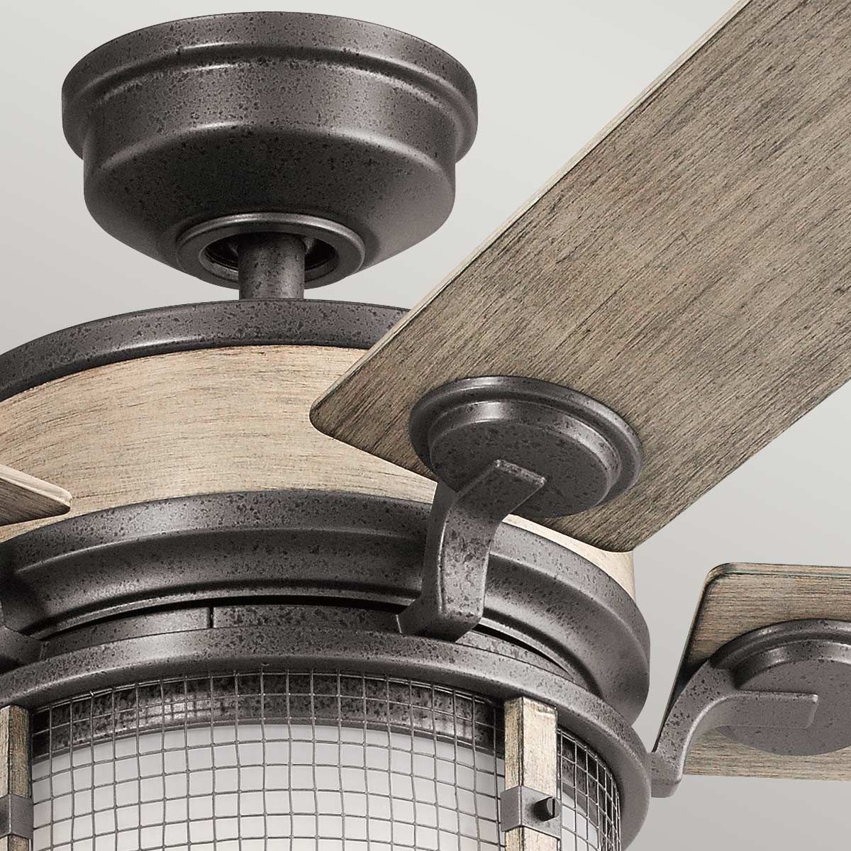 Ahrendale IP44- 60in / 152cm Fan - Anvil Iron - Image 7