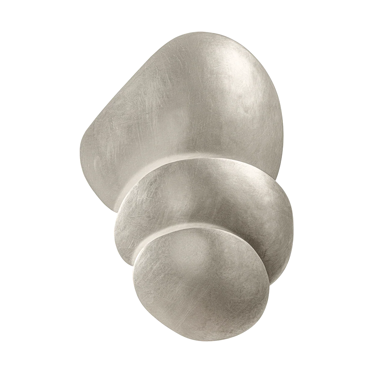 Akemi 1Lt Sconce - Gold/Silver Leaf - Image 2
