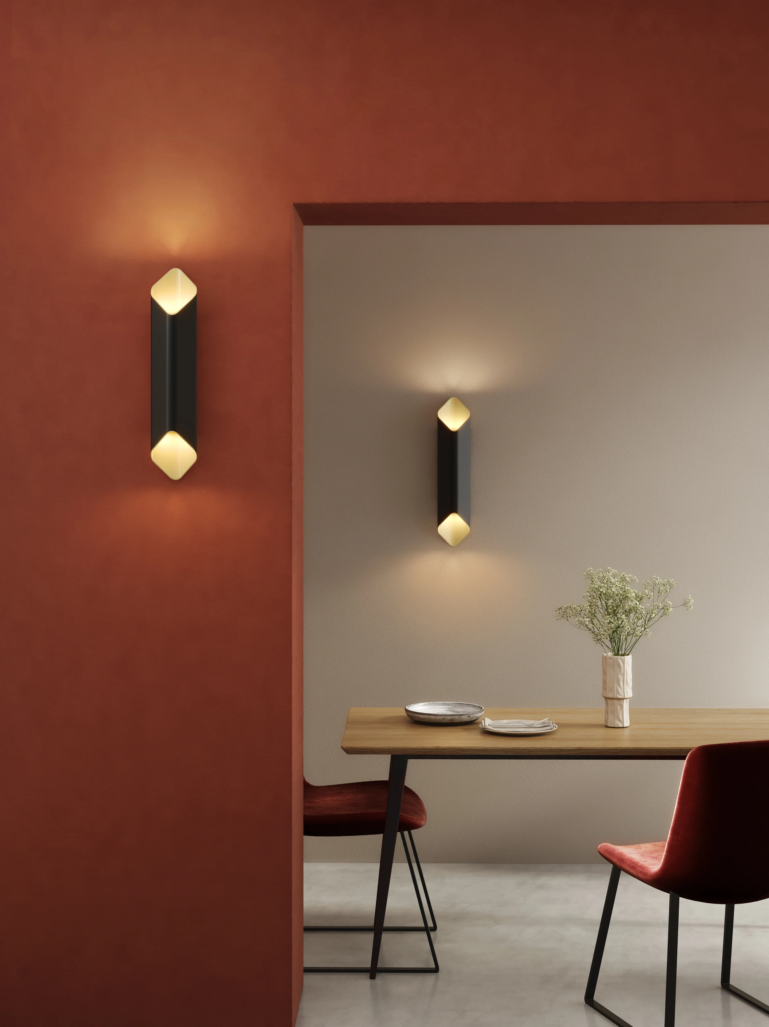 Ako 420/600 Phase Wall Light- Black/ White - Image 15
