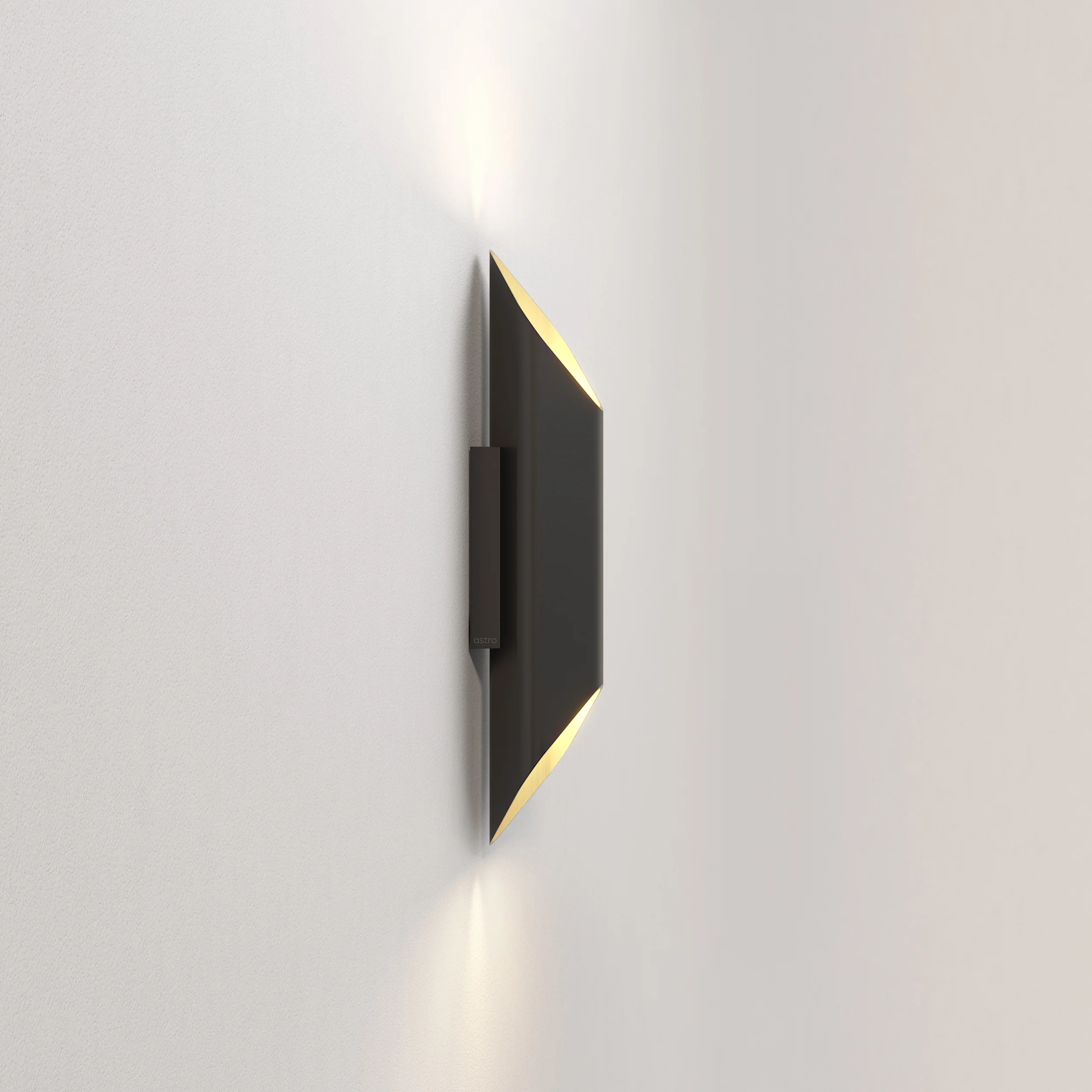 Ako 420/600 Phase Wall Light- Black/ White - Image 4