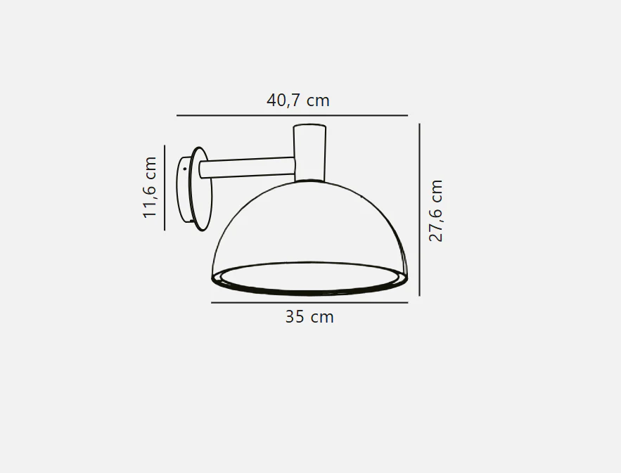 Akri Wall Light- Black/ Galvanized - Image 5