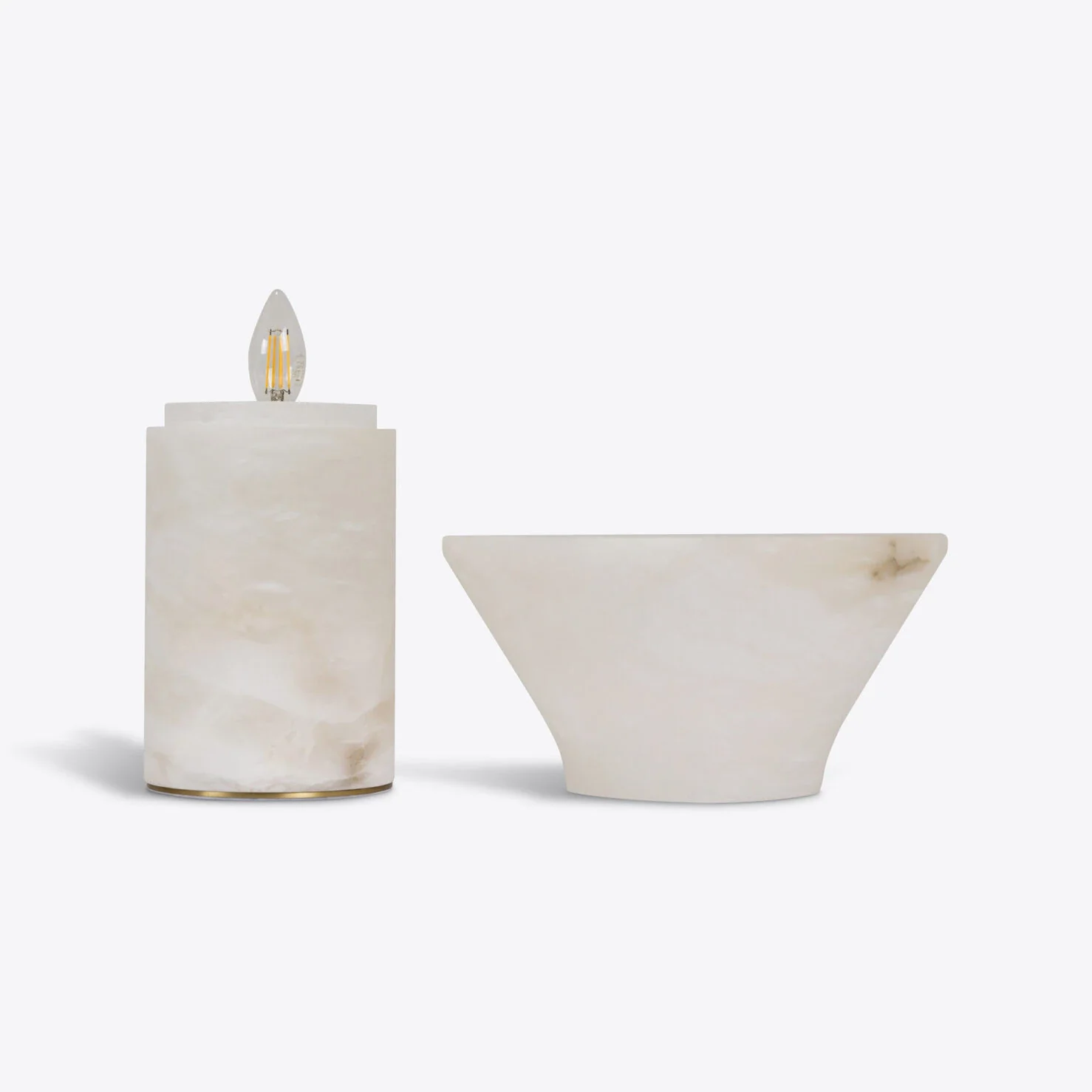 Alabaster Dali Table Lamp - Image 7