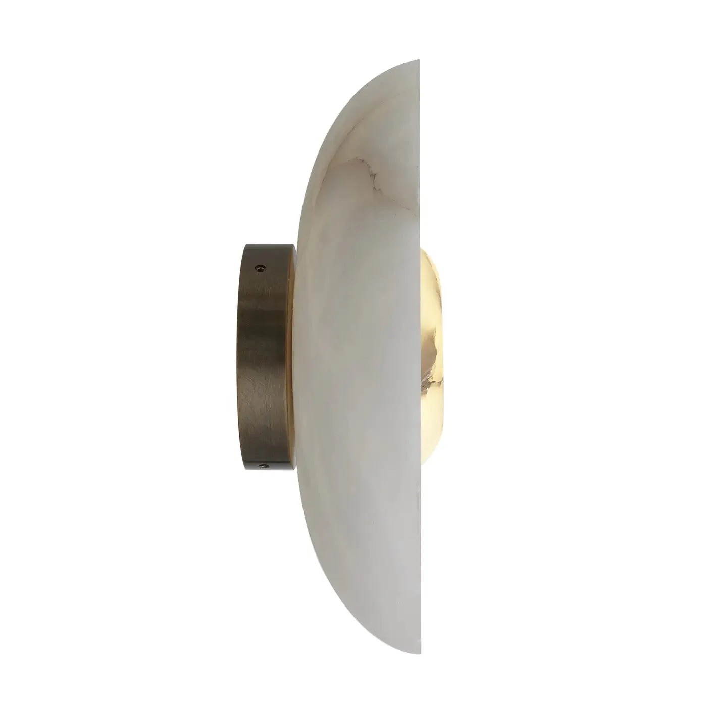 Alabaster Diffuser Wall Light - 10 inch - White - Image 5